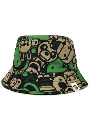 BAPE Baby Milo #2 Reversible Bucket Hat Green/Black