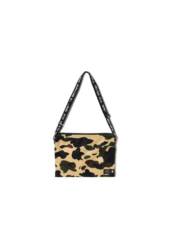 BAPE Porter 1st Camo Sacoche Yellow