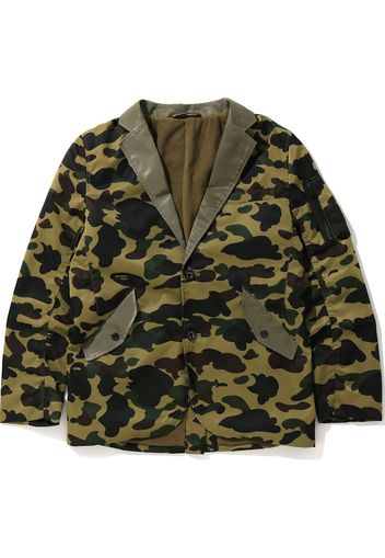 BAPE 1st Camo Military Tailored Jacket Green