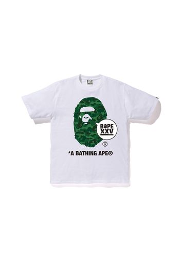 BAPE Store Shibuya XXV Ape Head Tee White