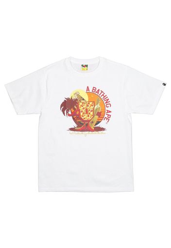 BAPE x Undefeated Surfer Tee White