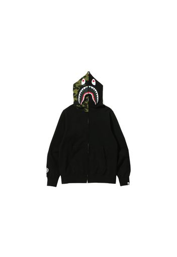 BAPE Detatchable Shark Full Zip Hoodie Black