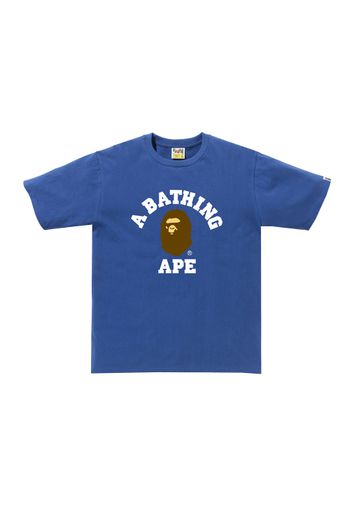 BAPE College Tee Blue