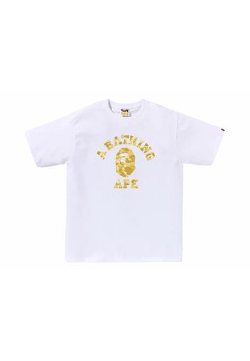 BAPE Color Camo College Tee (SS24) White/Yellow