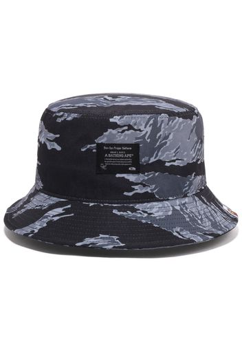 BAPE Tiger Camo Bucket Hat Black