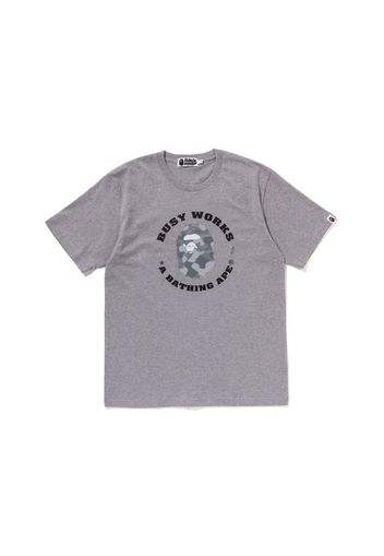 BAPE Radiation Camo Busy Works Tee Gray