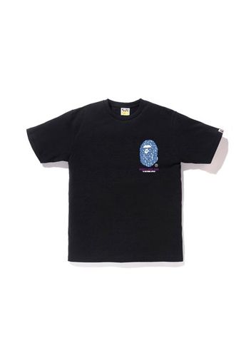 BAPE City Hong Kong Ape Head Tee Black