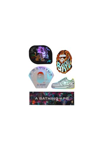 BAPE Neon Tokyo Stickers Multi