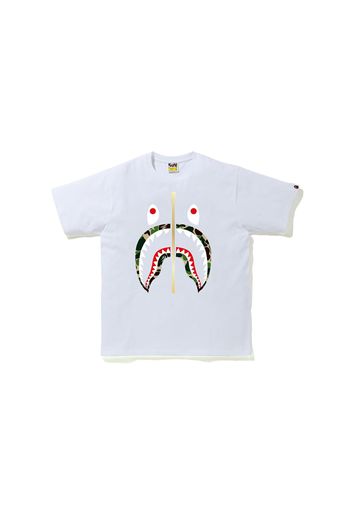 BAPE ABC Camo Shark Tee White/Green