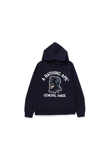 BAPE General Pullover Hoodie Navy