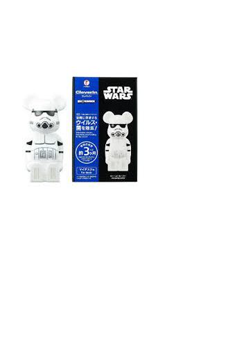 Bearbrick x Cleverin x Star Wars Stormtrooper 200% Air Freshener Figure