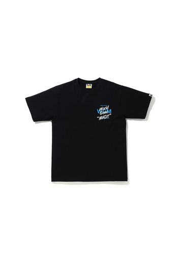 BAPE ABC Camo WGM Ape Head Tee Black/Blue