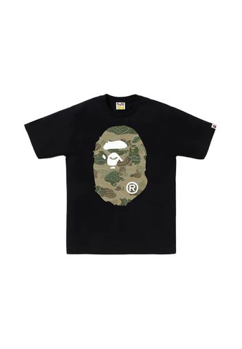 BAPE Layered Line Camo Big Ape Head Tee Black/Beige