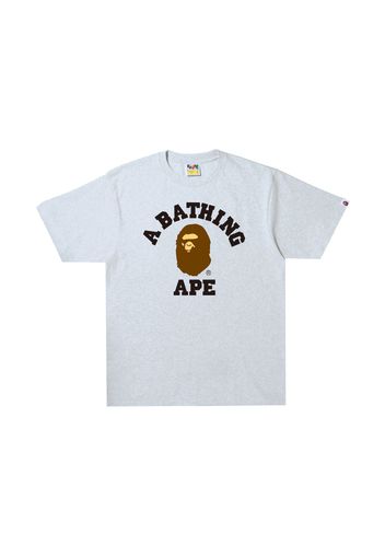 BAPE College Tee Gray