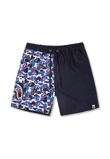 BAPE Store Hong Kong 16th Anniversary Shark Beach Shorts Black