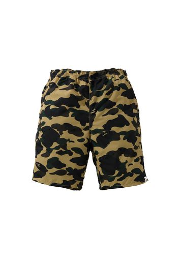 BAPE 1st Camo Beach Shorts (SS21) Yellow