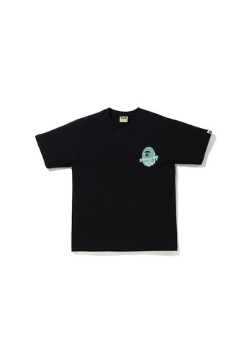 BAPE A Bathing Ape Circle Tee Black/Blue