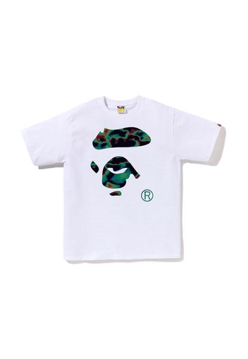 BAPE Thermography Ape Face Tee White