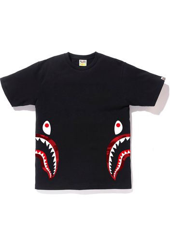 BAPE Color Camo Side Shark Tee Black/Red