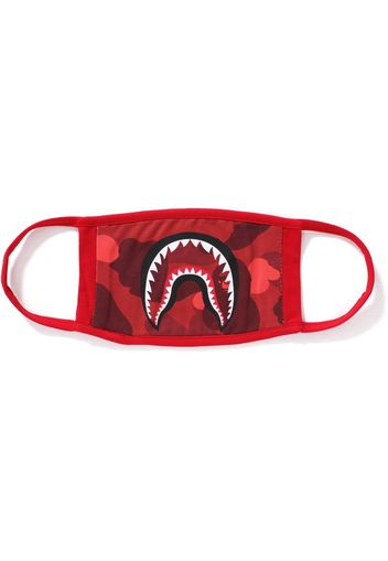 BAPE Color Camo Shark Mask Red