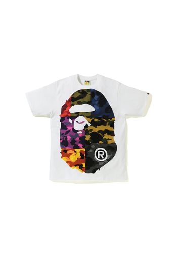 BAPE Mix Camo Big Big Ape Head Tee White