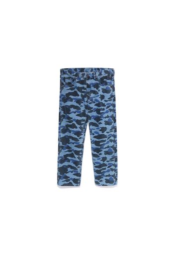 BAPE Color Camo Denim Pants Light Indigo