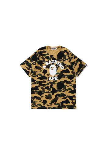 BAPE 1st Camo College Tee Yellow Camo