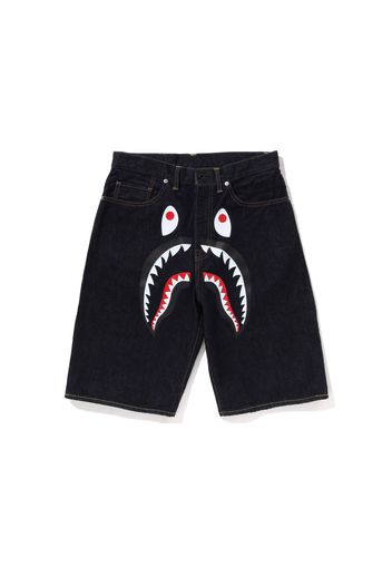 BAPE Shark Denim Shorts (SS23) Indigo