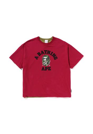 BAPE x Sean Wotherspoon Reversible Tee Burgundy