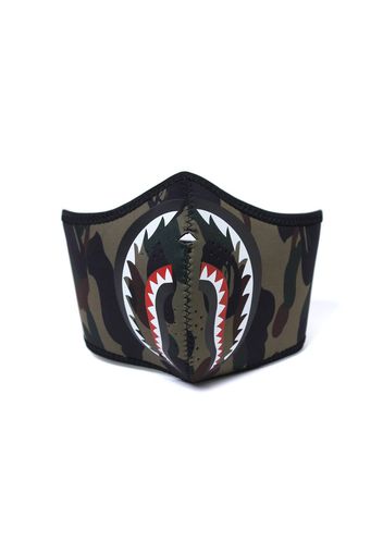 BAPE 1st Camo Shark Neoprene Mask Green