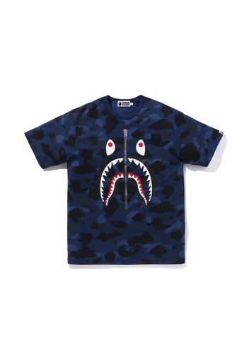 BAPE Color Camo Shark Tee Navy