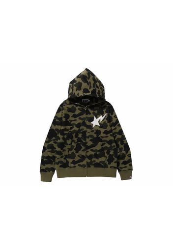 BAPE 1st Camo Full Zip Hoodie (FW23) Green