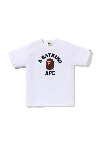 BAPE Pigment College Tee White