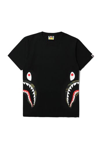 BAPE 1st Camo Side Shark Tee Black/Green