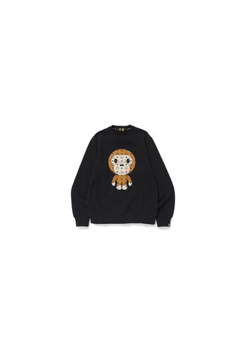 BAPE x MCM Baby Milo Crewneck Black