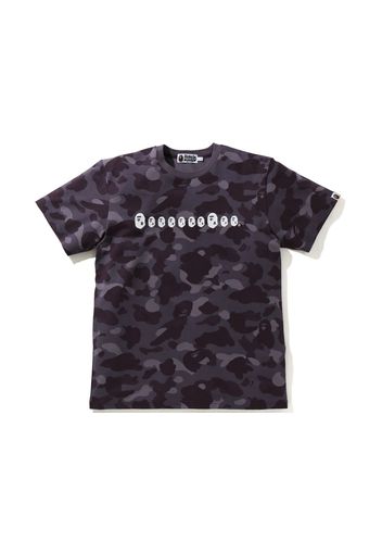 BAPE Color Camo Ape Head Tee Burgundy