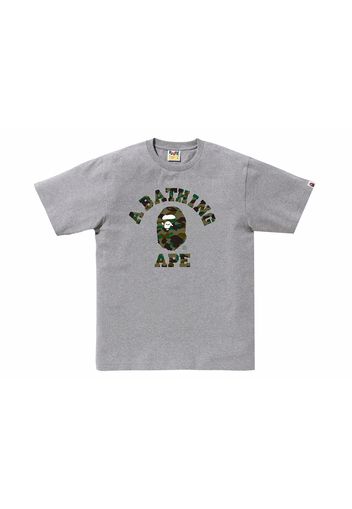 BAPE 1st Camo College Tee (SS24) Grey/Green