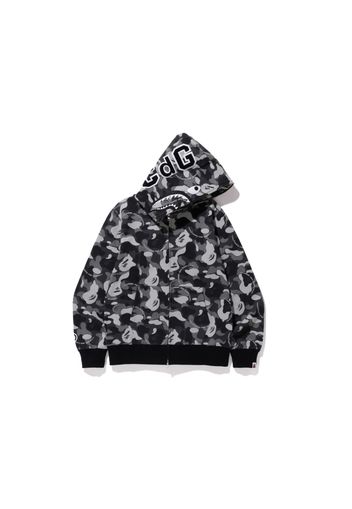 BAPE x CDG Osaka Shark Full Zip Hoodie Black/Gray