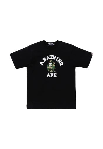 BAPE ABC Camo College Organic Cotton Tee Black/Green