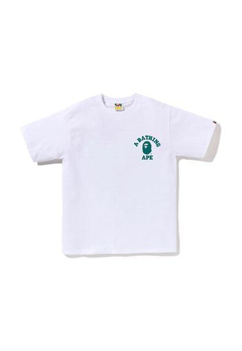 BAPE Speed Racer College ATS Tee White Blue