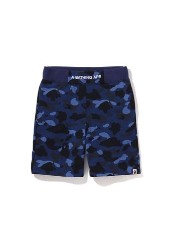 BAPE Color Camo Sweat Shorts (SS22) Navy