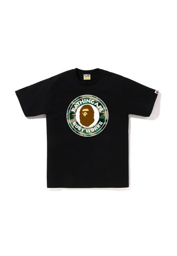 BAPE Woodland Camo Busy Works Tee Black