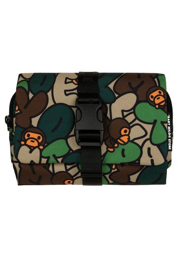 BAPE Bubble Camo Hanging Case Green