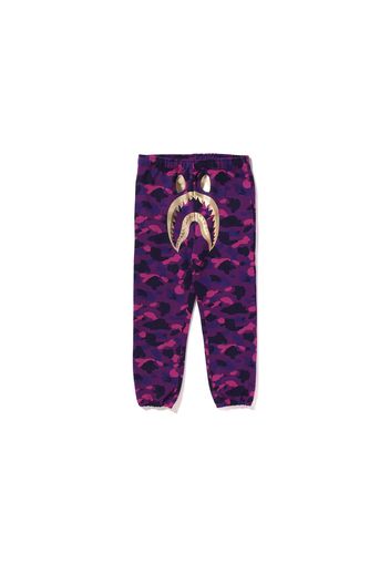 BAPE Color Camo Shark Sweatpant Purple