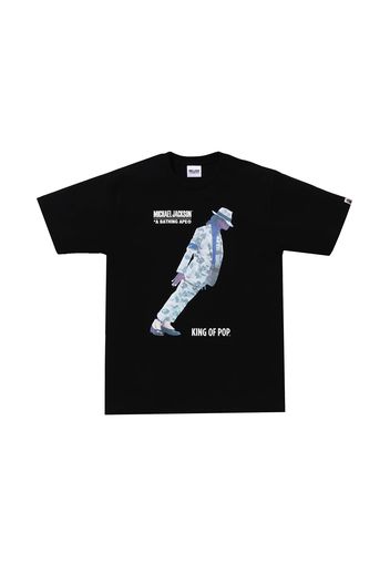 BAPE x Michael Jackson Tee Black