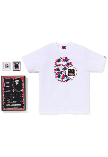 BAPE Store Paris Bape 30th Anniversary Ape Head Tee Set White