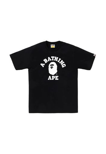 BAPE Bicolor College Tee Black