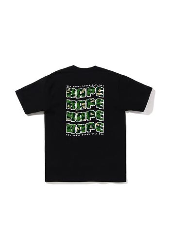 BAPE Distortion Tee Black Green