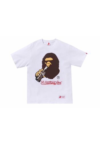 BAPE x Coca-Cola Ape Head Tee White