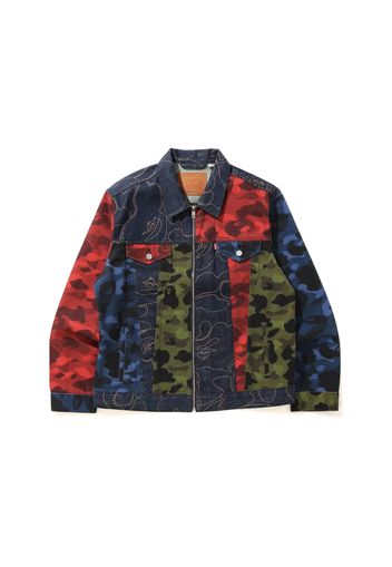 BAPE x Levi's Camo Trucker Jacket Multicolor